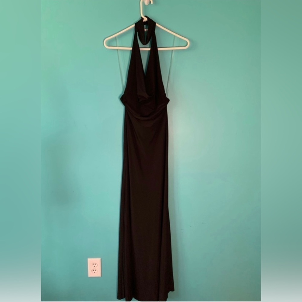 Cefian Women’s Dress Black Maxi Size Small